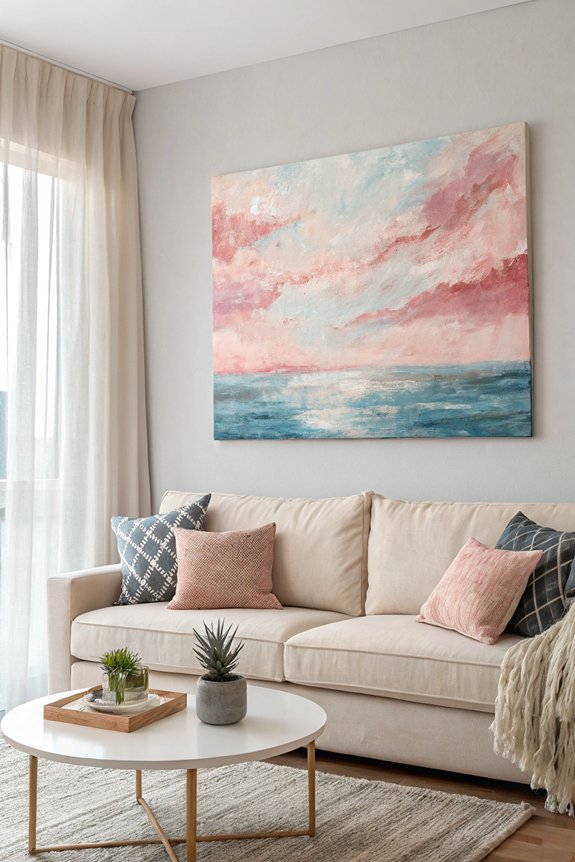 soft inviting wall decor