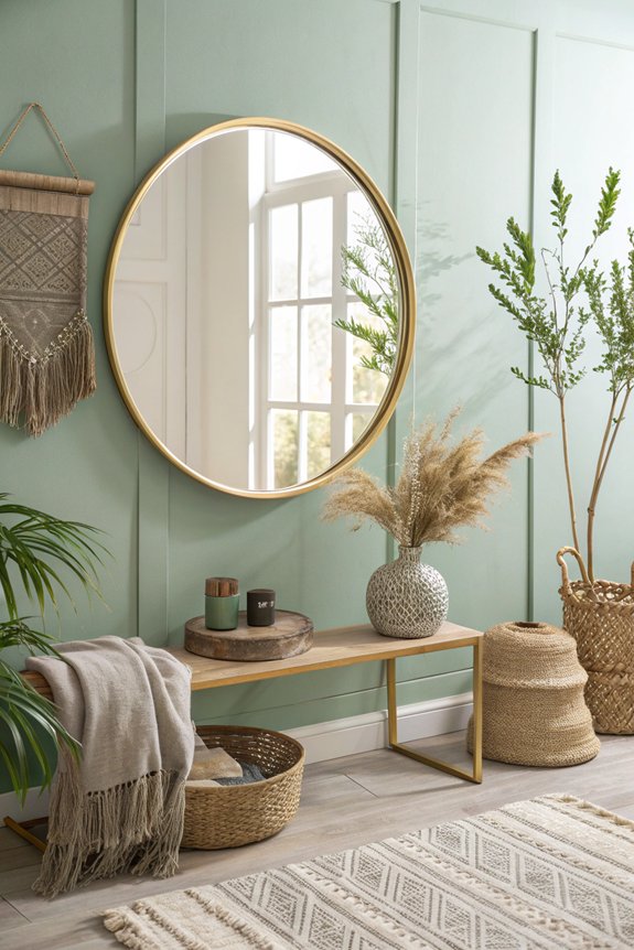 softening angles with mirrors