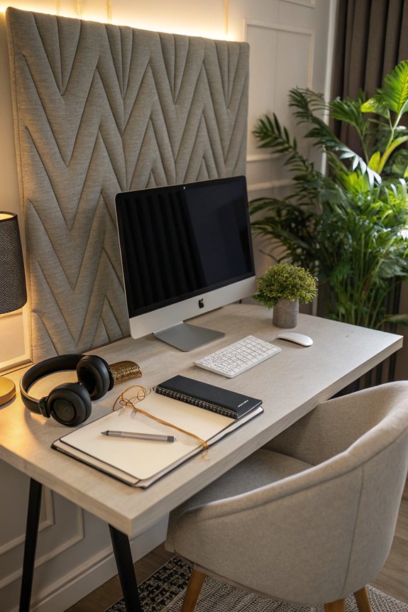 soundproofing workspace for focus