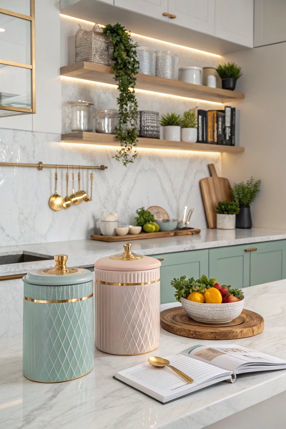 stylish and functional kitchen decor