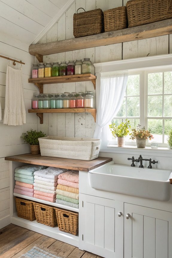 stylish open shelving solutions