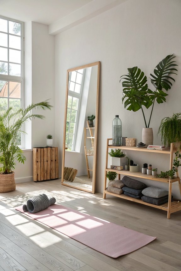 stylish workout space essentials