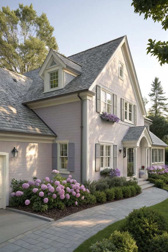 subtle greys for roofs