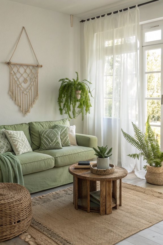sustainable fabric choices enhance decor