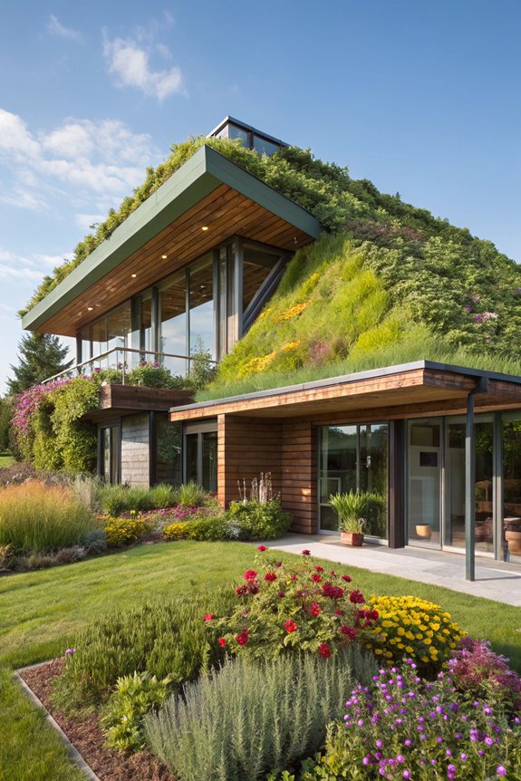 sustainable green roof benefits