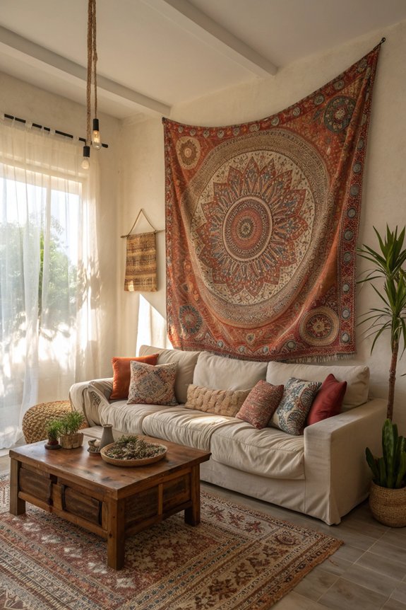 tapestries for cozy warmth