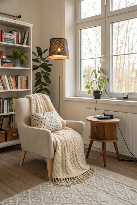 tech friendly reading nook essentials