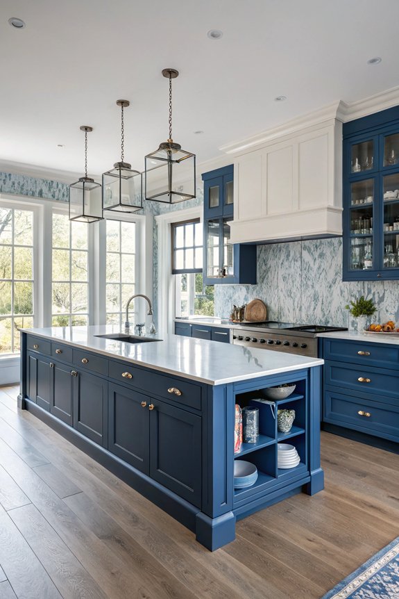 transformative glossy blue finishes