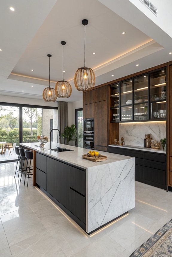 transformative statement kitchen lighting