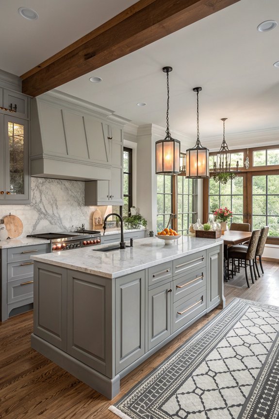 transitional kitchen design elements