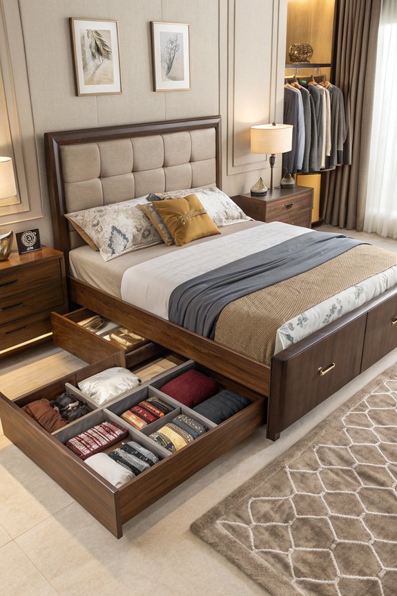under bed storage organization solutions