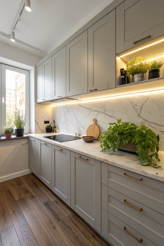 under cabinet lighting benefits kitchen