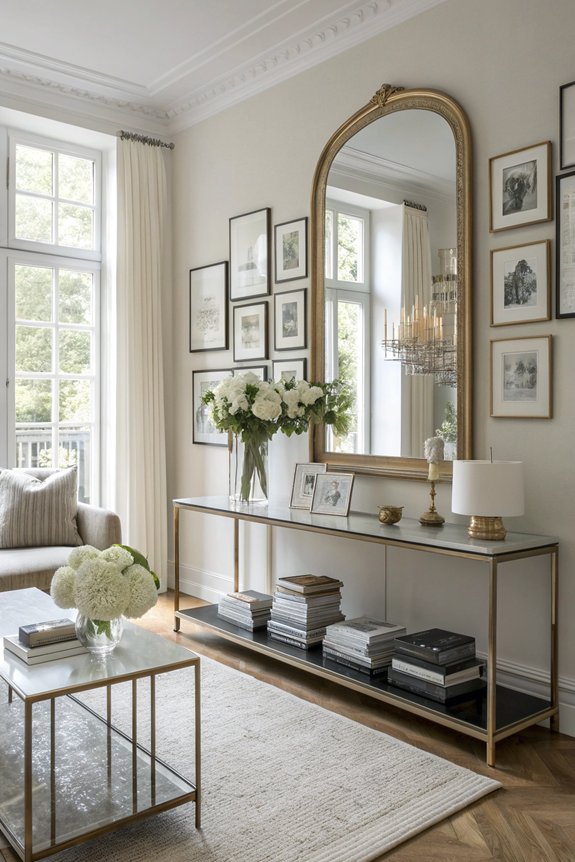 unique mirror display ideas