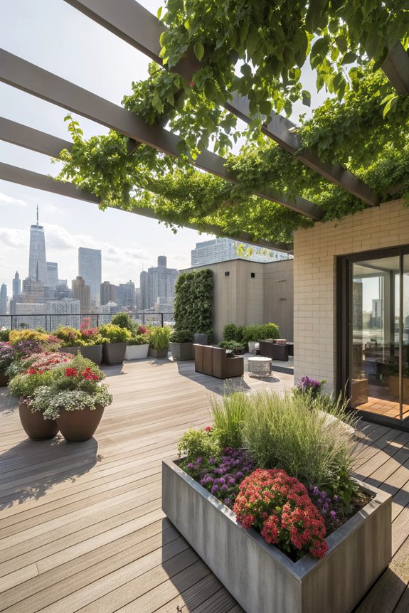 urban greenery for relaxation