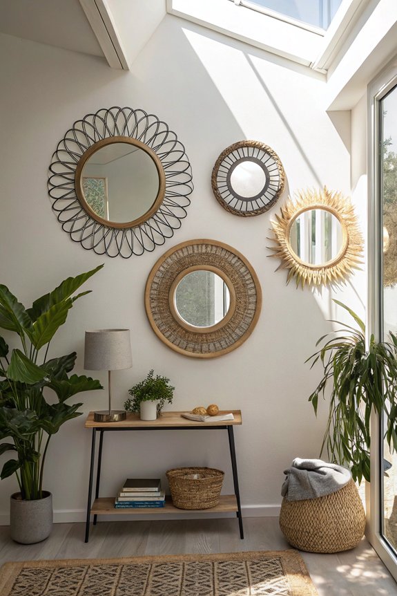 versatile decorative functional mirrors