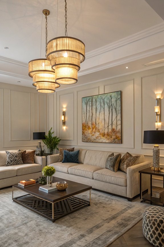 versatile layered lighting design