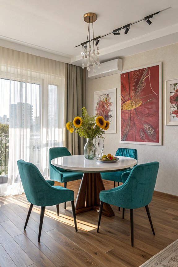 vibrant color accents transform