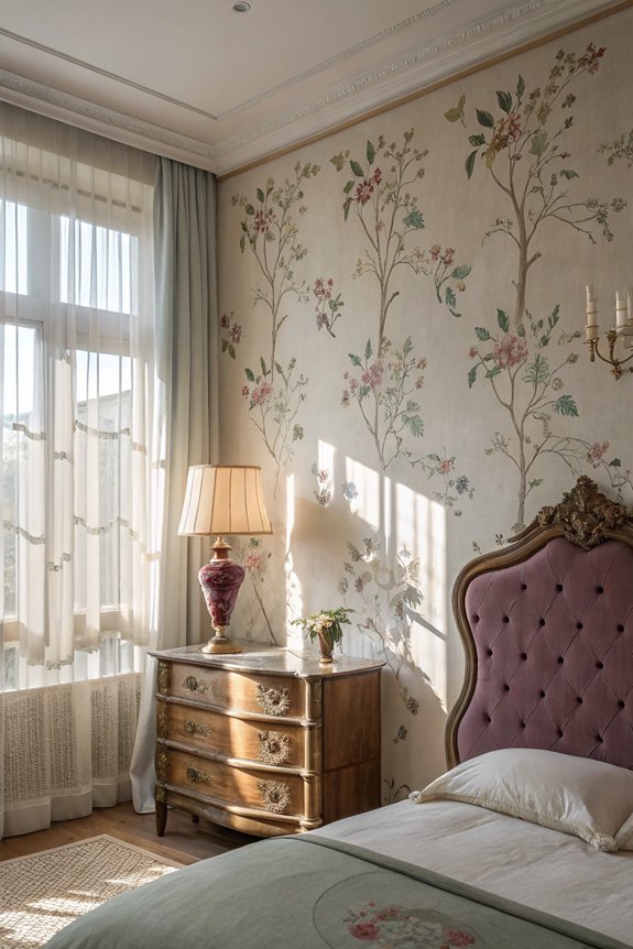 vintage charm for bedrooms