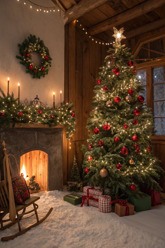 vintage christmas charm decor