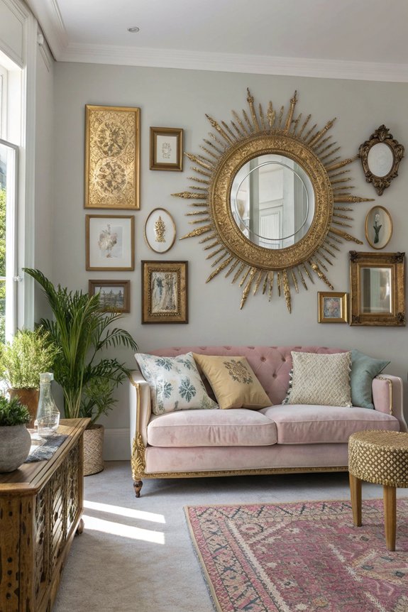 vintage mirrors for character