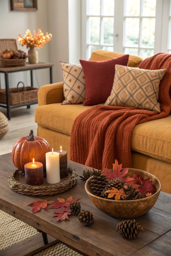 warm colors for fall