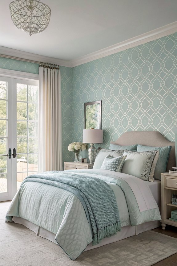 accent walls enhance bedrooms