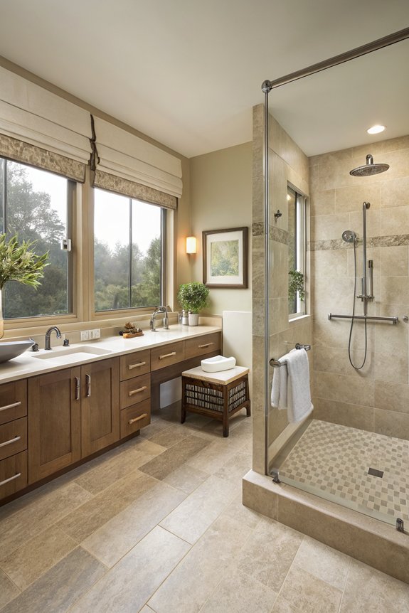 accessible bathroom design features