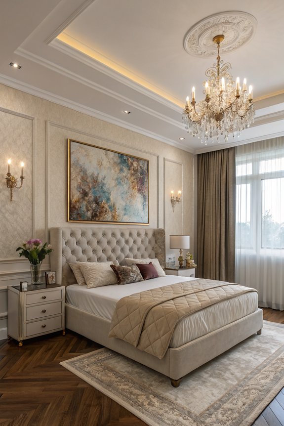 artwork elevates classy atmosphere