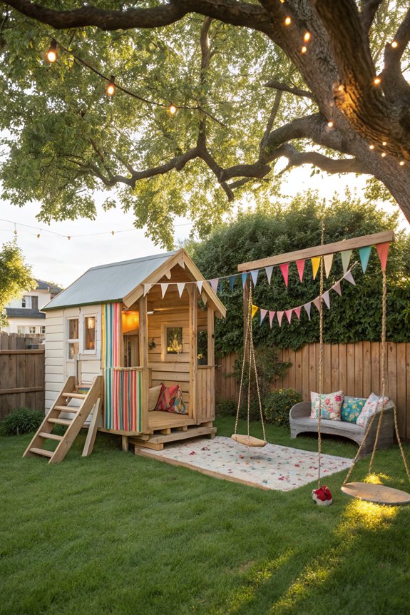 backyard play area creation