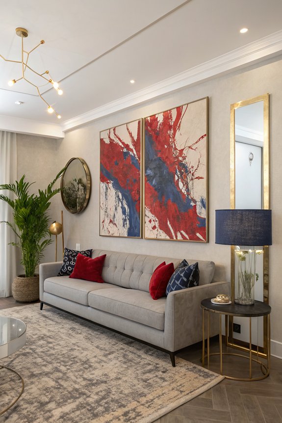 bold artwork transforms spaces