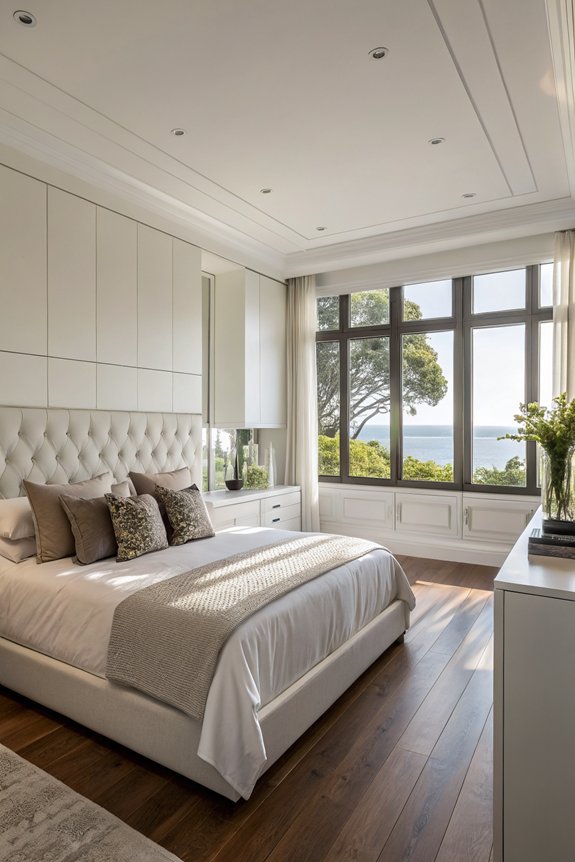 built in storage solutions enhance elegance