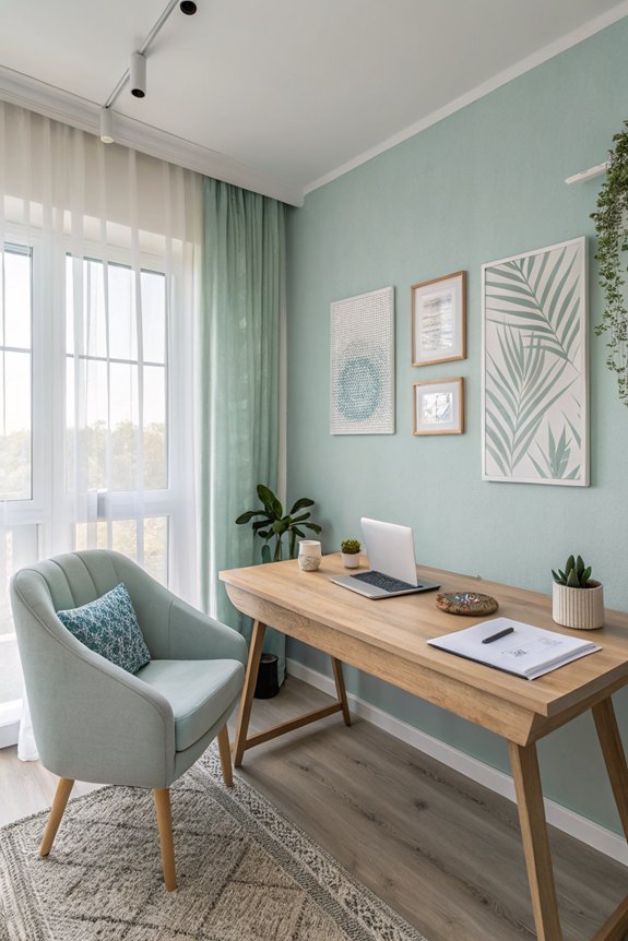 calming color palette ideas