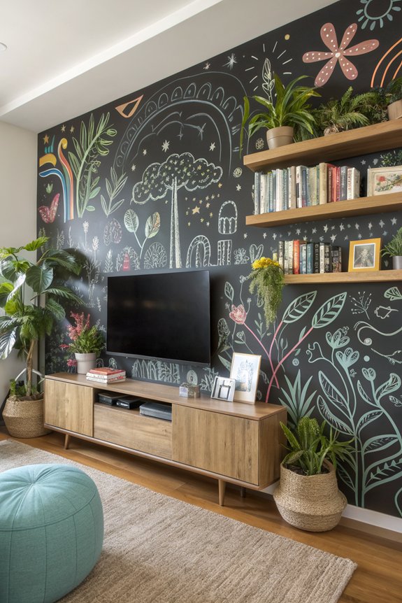 chalkboard paint for creativity