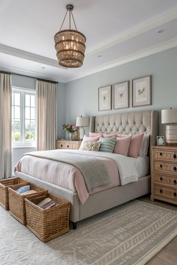 clutter free bedroom storage solutions