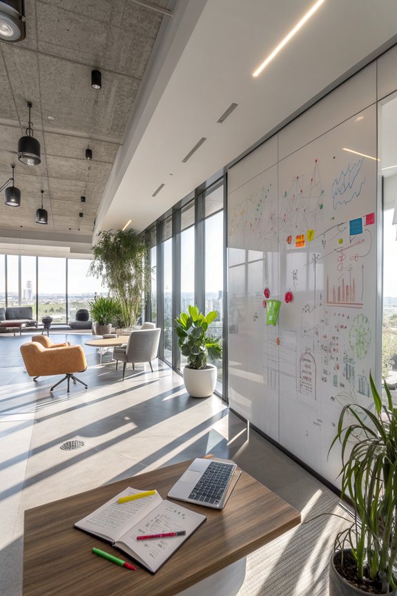 collaborative whiteboard brainstorming sessions