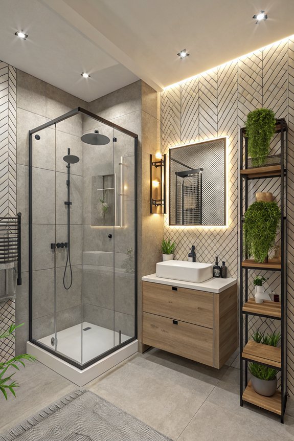 compact stylish shower solutions