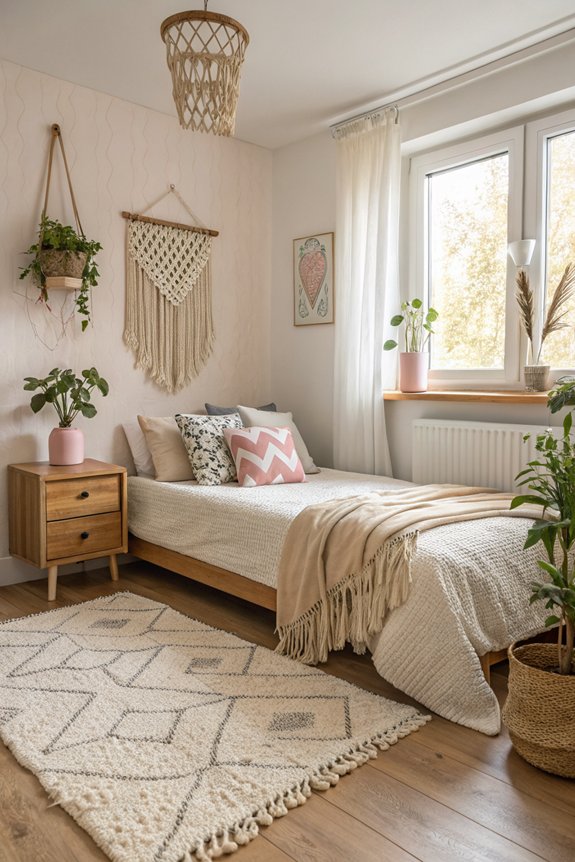 cozy layered bedroom textures