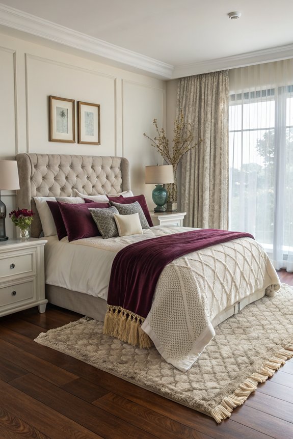 cozy layered textiles sanctuary