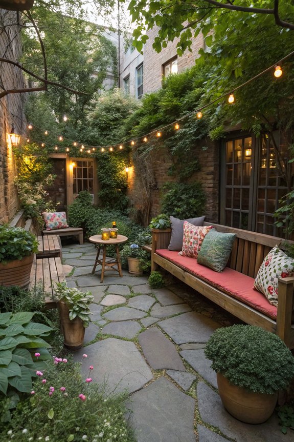 cozy multi functional seating area