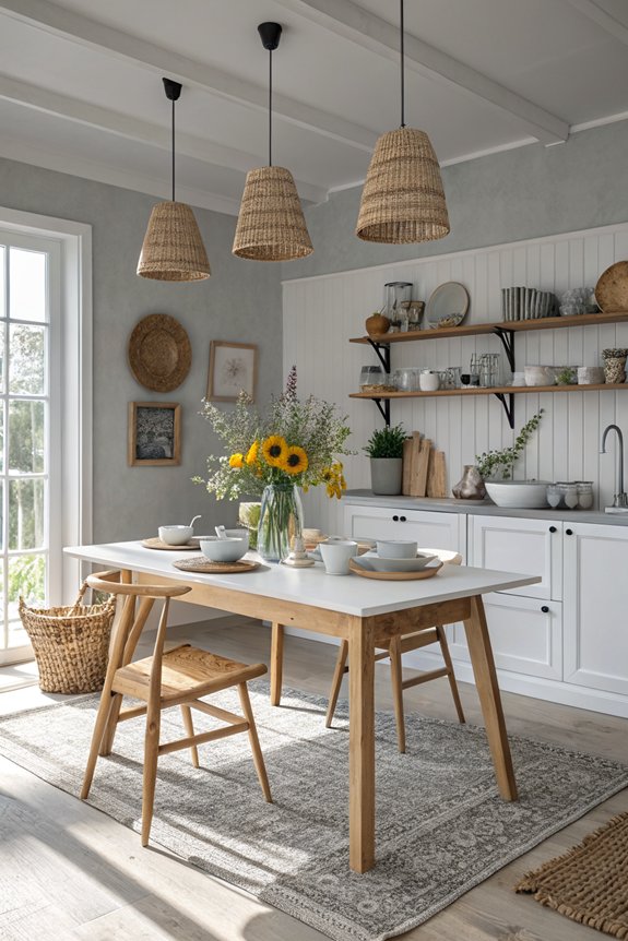 cozy open shelving ideas