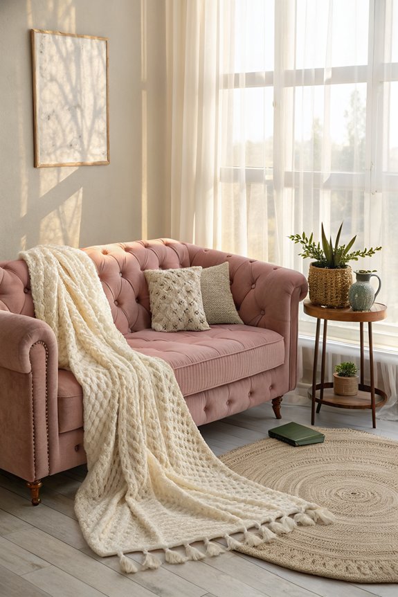 cozy textiles for relaxation