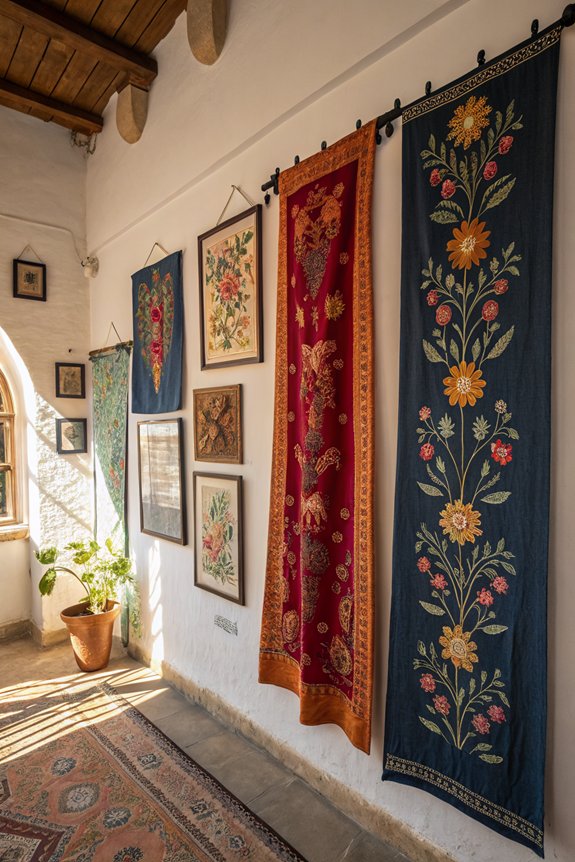 cultural artifacts enhance decor