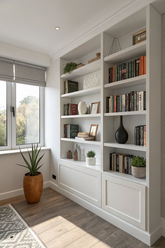 curated display for simplicity