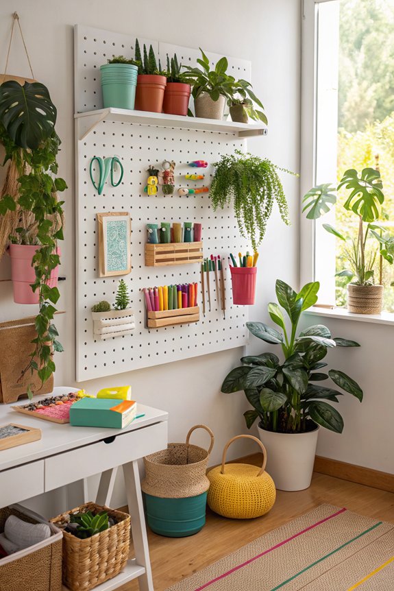customizable wall organization solution