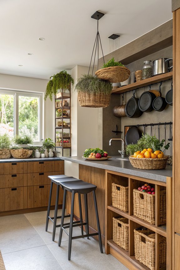 decorative baskets for organization