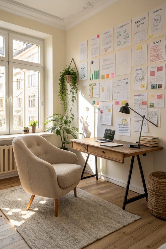 designate a note wall