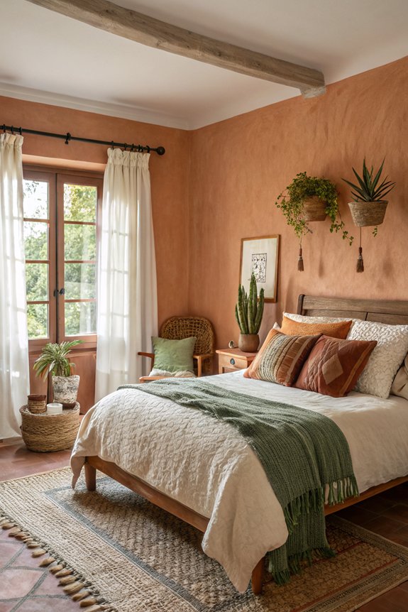 earthy colors for tranquility
