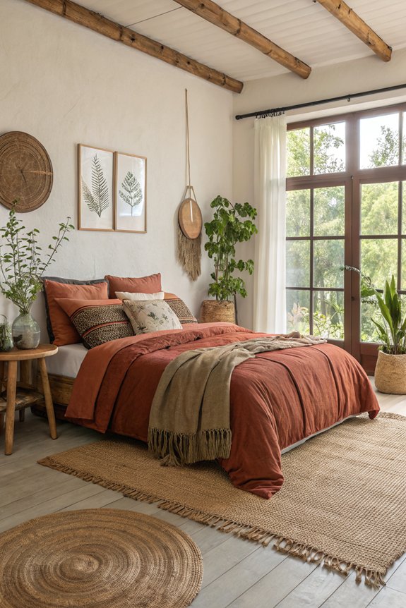 earthy textures for coziness