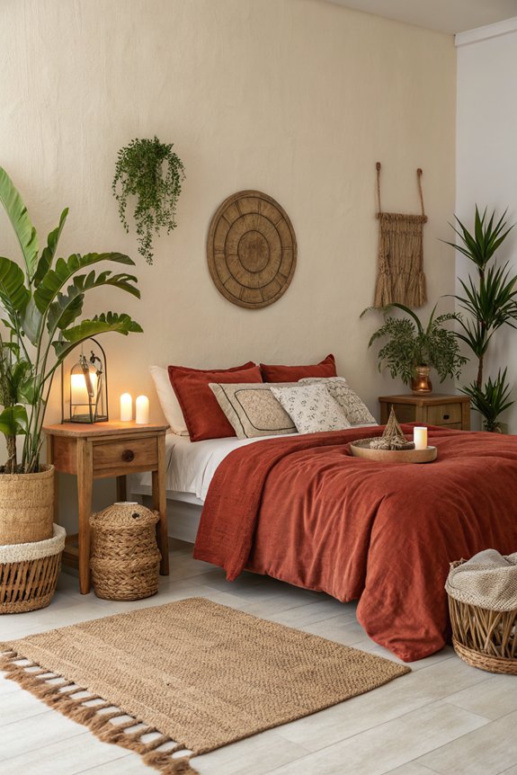 earthy tones for tranquility