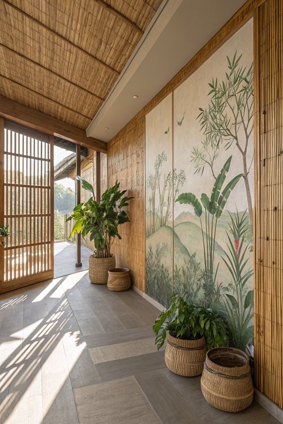 eco friendly bamboo interior design